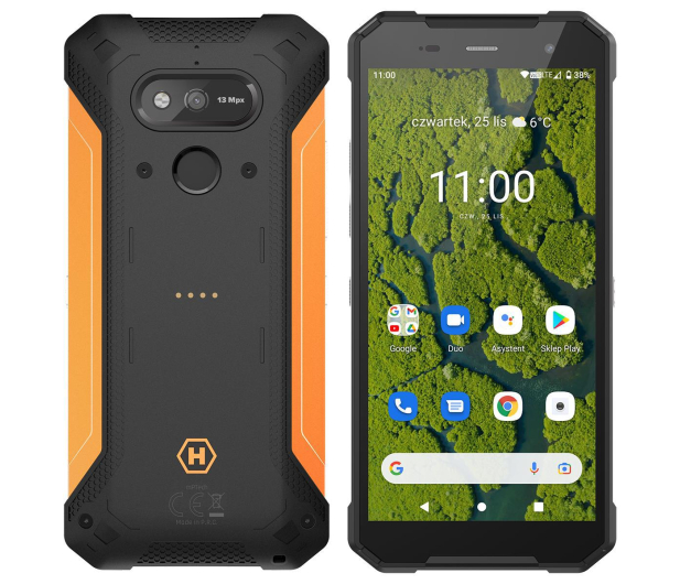 myPhone Hammer Explorer Plus Eco pomarańczowy - 726699 - zdjęcie